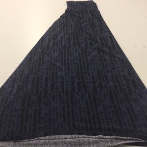 LuLaRoe maxi skirt